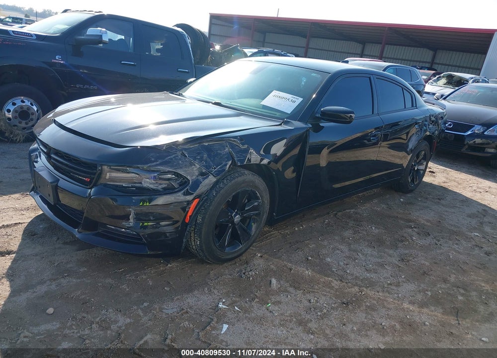 2016 DODGE CHARGER SXT VIN: 2C3CDXHG5GH186186