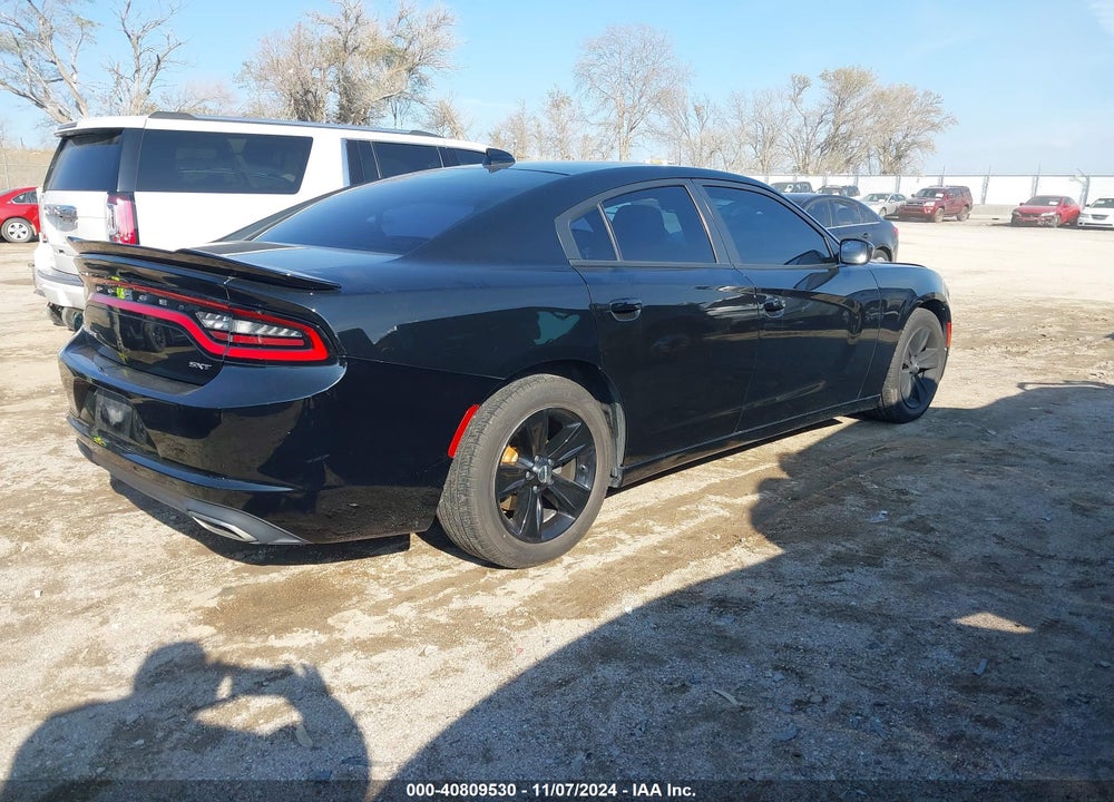 2016 DODGE CHARGER SXT VIN: 2C3CDXHG5GH186186