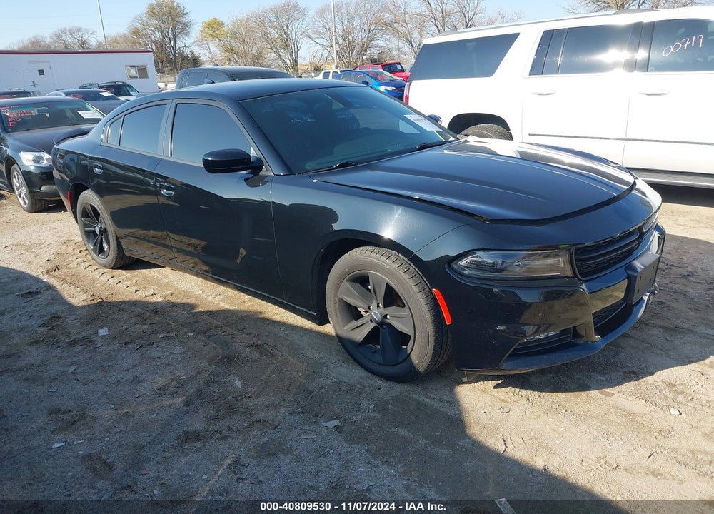 2016 DODGE CHARGER SXT VIN: 2C3CDXHG5GH186186