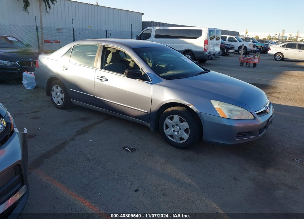 2007 HONDA ACCORD 2.4 LX VIN: 1HGCM56497A113394