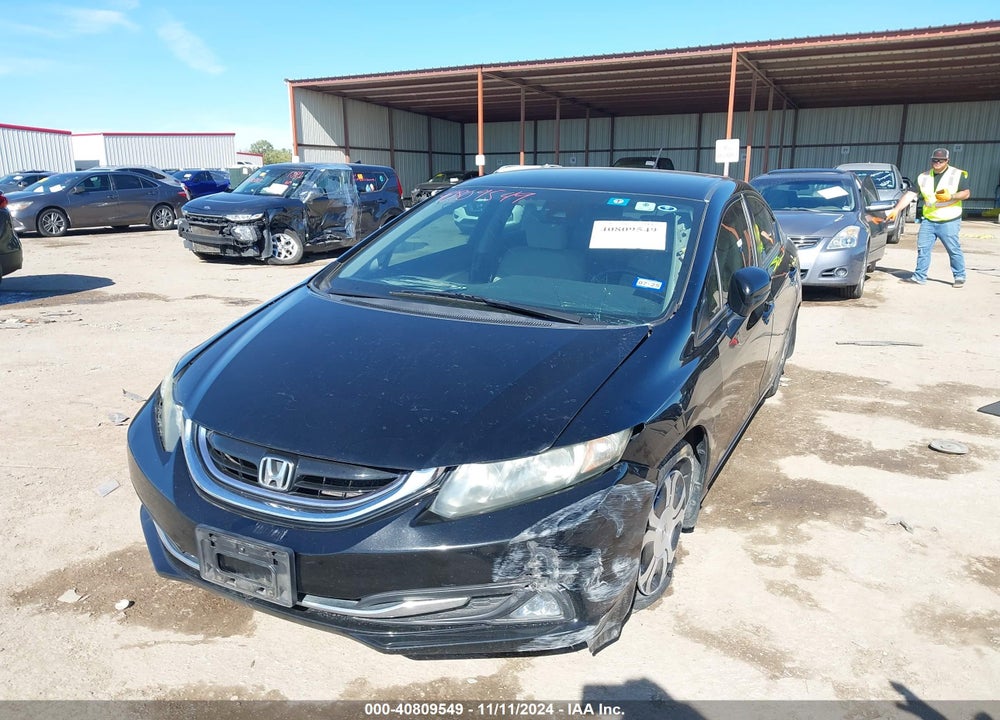2014 HONDA CIVIC HYBRID VIN: 19XFB4F20EE002169