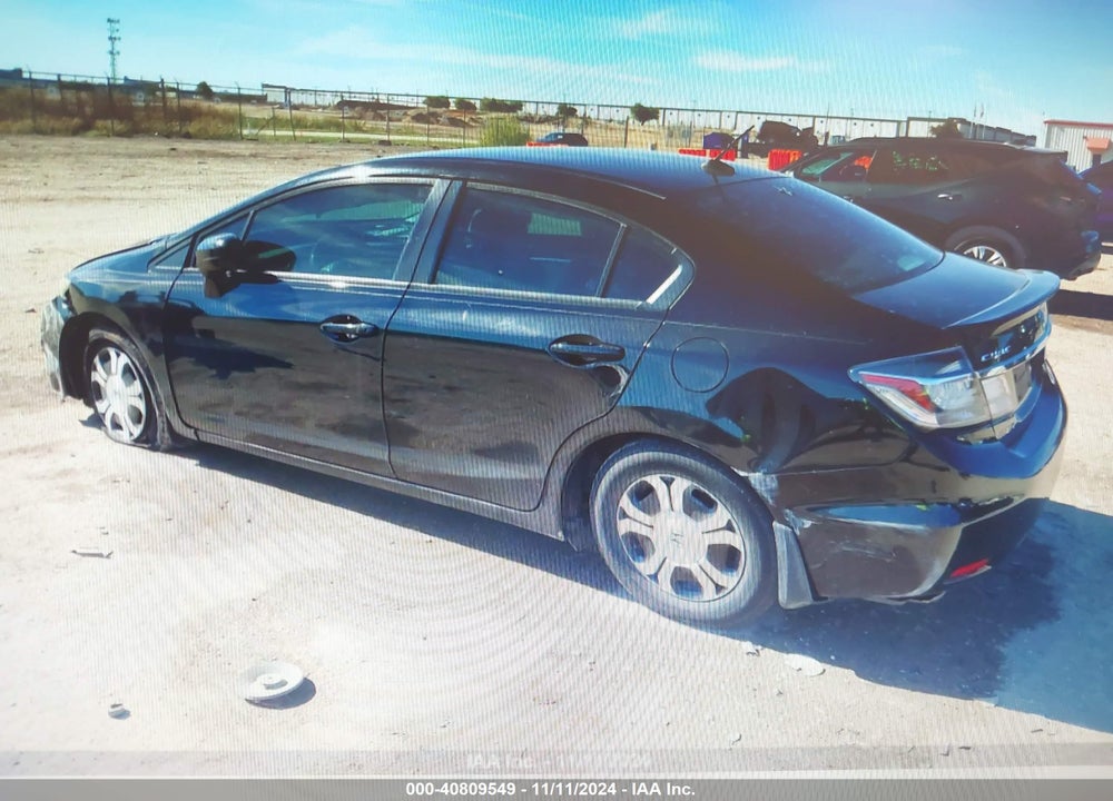 2014 HONDA CIVIC HYBRID VIN: 19XFB4F20EE002169