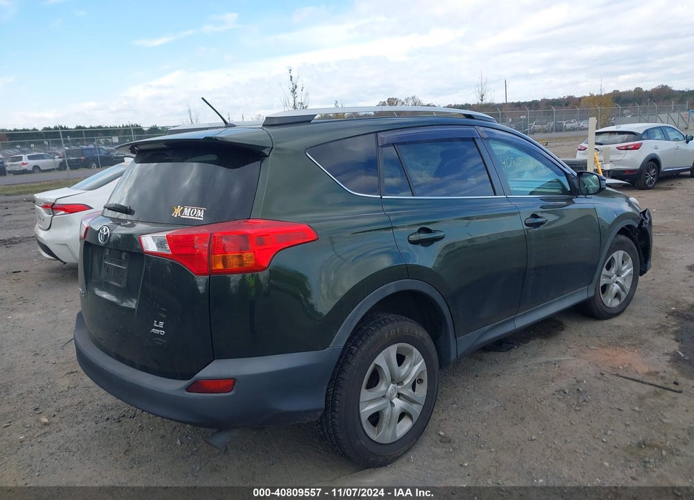 2013 TOYOTA RAV4 LE VIN: 2T3BFREVXDW043066