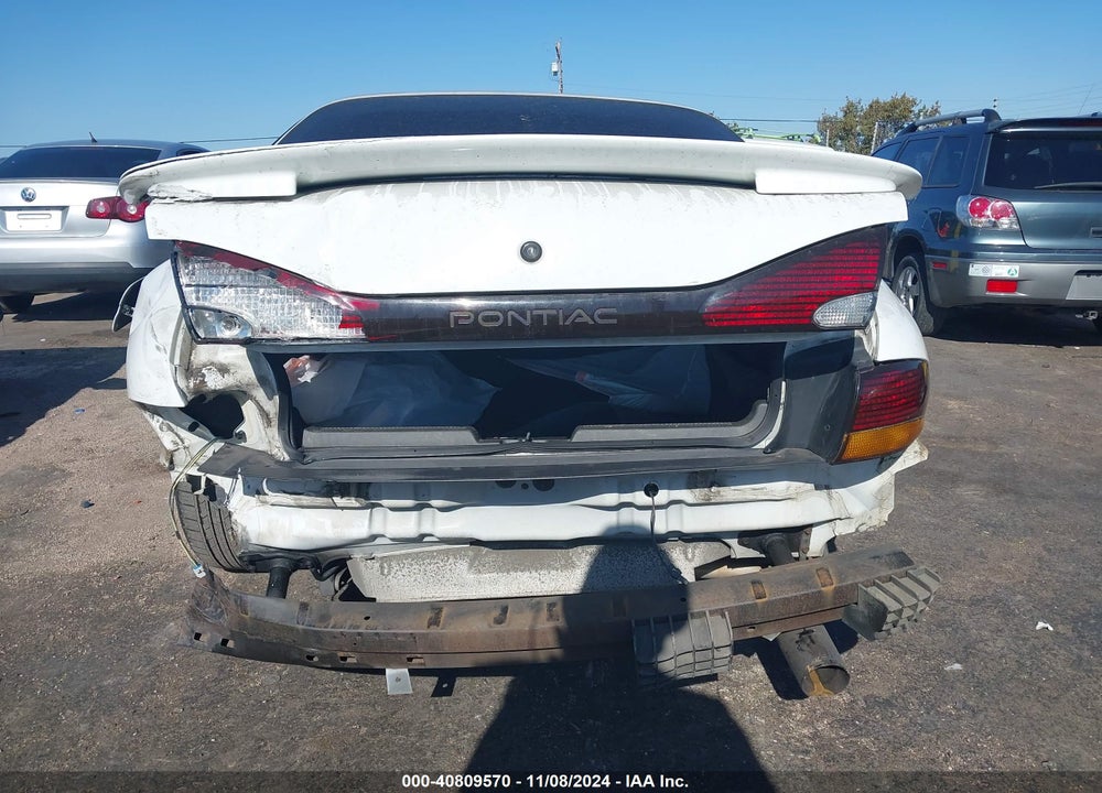 1999 PONTIAC BONNEVILLE SE VIN: 1G2HX52K9XH243087