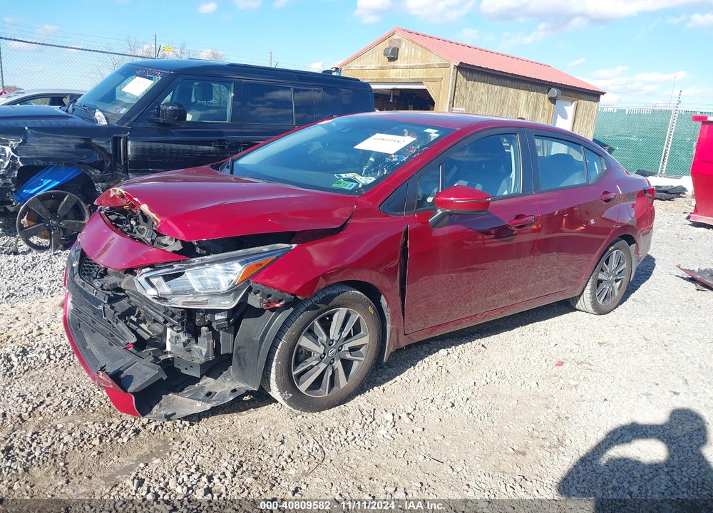 2021 NISSAN VERSA SV XTRONIC CVT VIN: 3N1CN8EV4ML916256