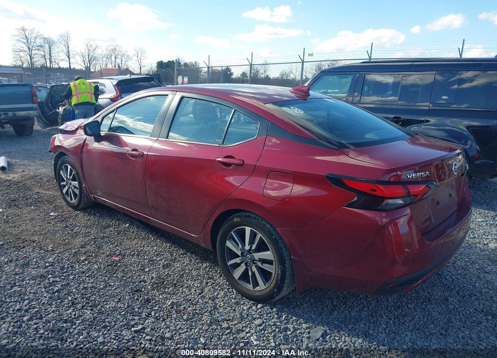 2021 NISSAN VERSA SV XTRONIC CVT VIN: 3N1CN8EV4ML916256