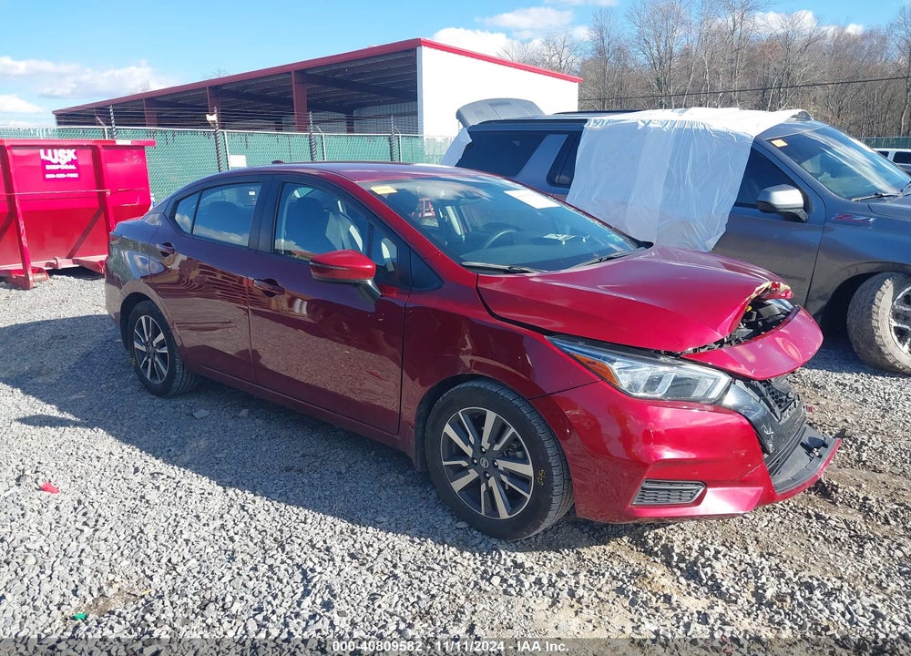 2021 NISSAN VERSA SV XTRONIC CVT VIN: 3N1CN8EV4ML916256
