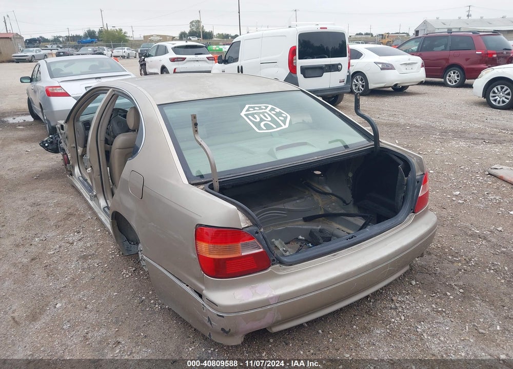 1998 LEXUS GS 300 VIN: JT8BD68S6W0020153