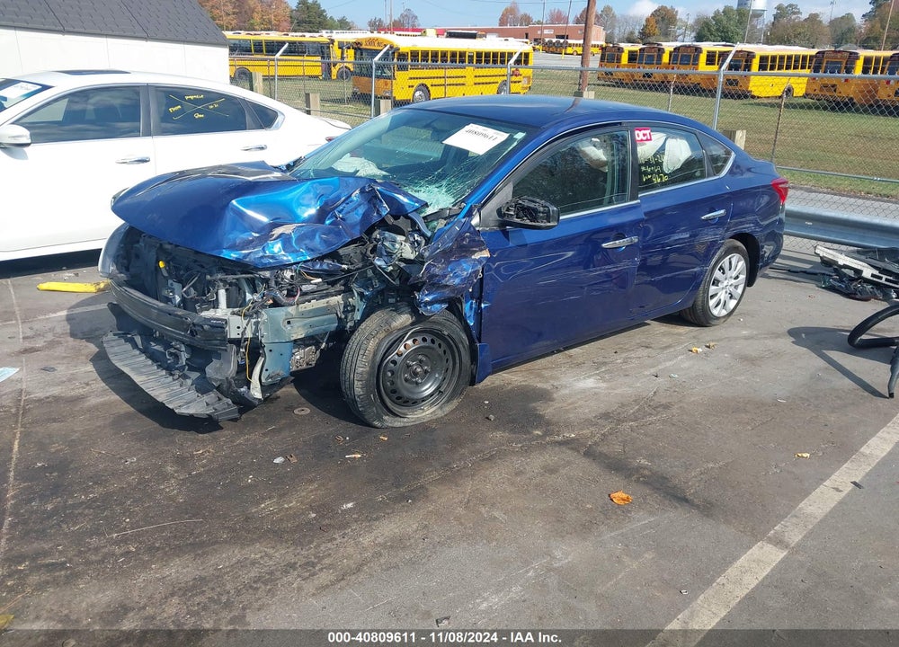 2019 NISSAN SENTRA S VIN: 3N1AB7AP9KY278670