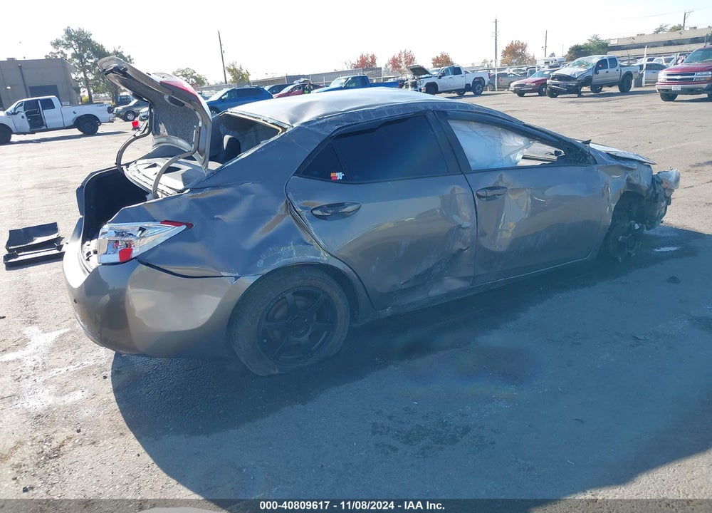 2019 TOYOTA COROLLA LE VIN: 5YFBURHE7KP949524