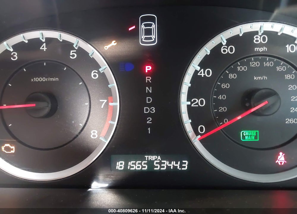 2009 HONDA ACCORD 3.5 EX-L VIN: 1HGCP36819A041754
