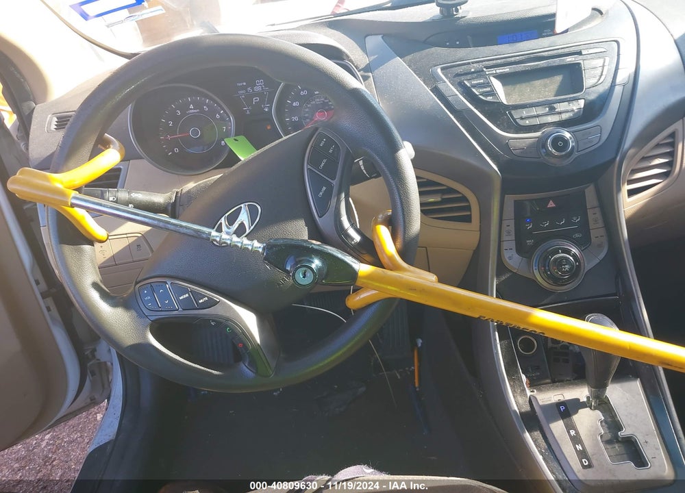 2013 HYUNDAI ELANTRA GLS VIN: 5NPDH4AE2DH216615