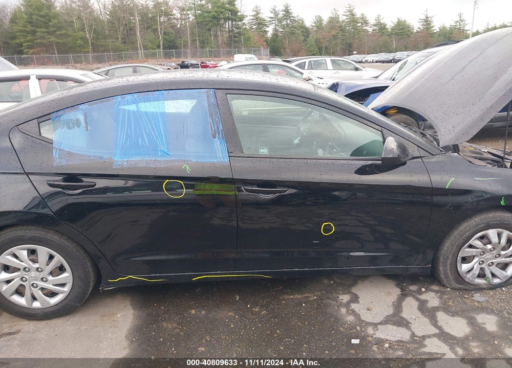 2019 HYUNDAI ELANTRA SE VIN: KMHD74LF5KU759061