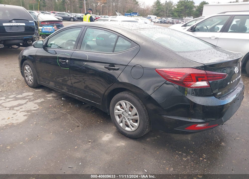2019 HYUNDAI ELANTRA SE VIN: KMHD74LF5KU759061