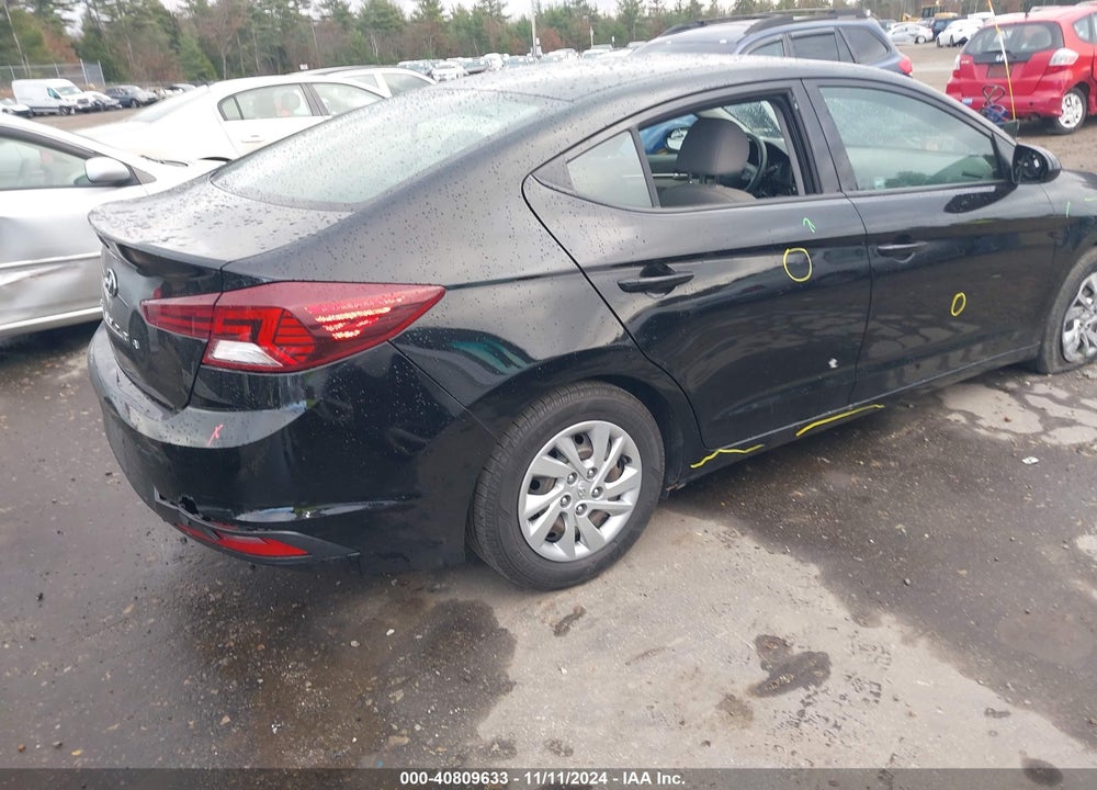 2019 HYUNDAI ELANTRA SE VIN: KMHD74LF5KU759061