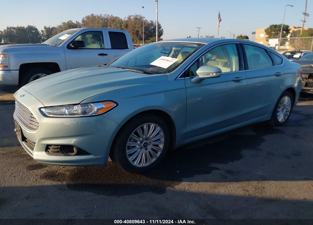 2013 FORD FUSION HYBRID SE VIN: 3FA6P0LU8DR247931