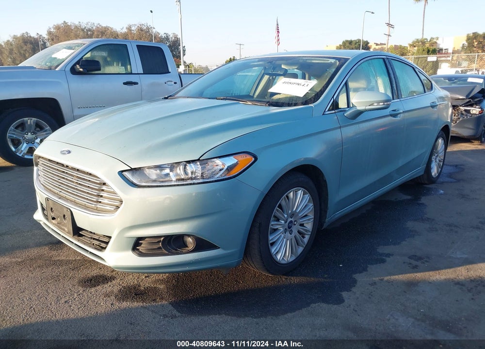 2013 FORD FUSION HYBRID SE VIN: 3FA6P0LU8DR247931