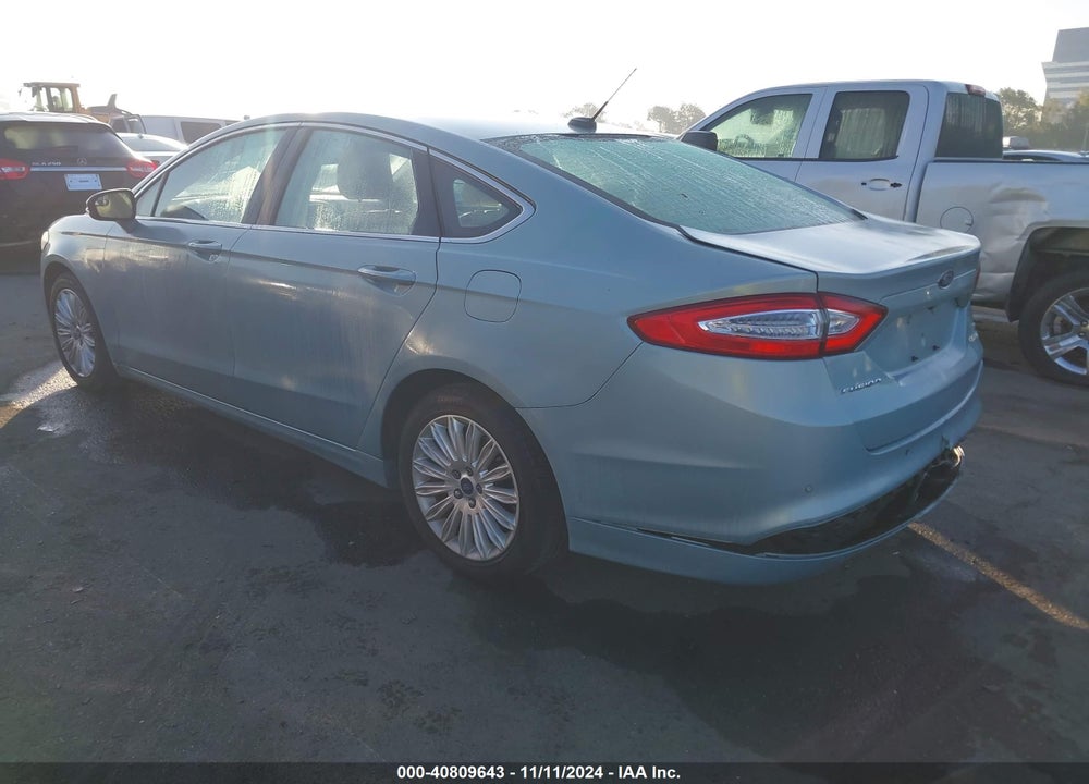 2013 FORD FUSION HYBRID SE VIN: 3FA6P0LU8DR247931