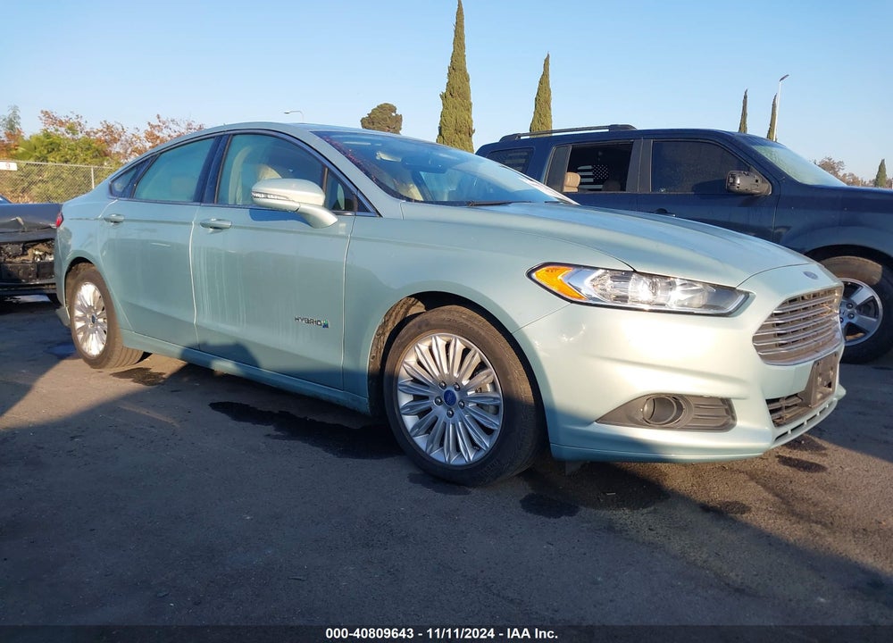 2013 FORD FUSION HYBRID SE VIN: 3FA6P0LU8DR247931