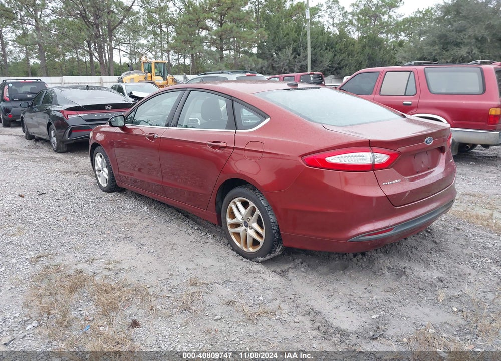 2014 FORD FUSION SE VIN: 3FA6P0H75ER357372