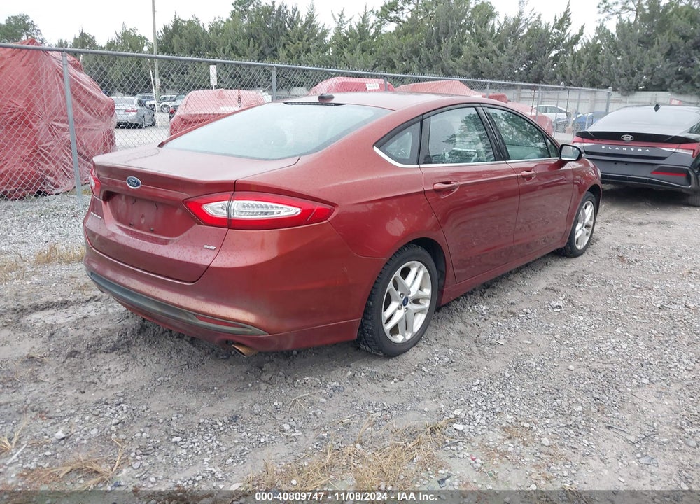 2014 FORD FUSION SE VIN: 3FA6P0H75ER357372