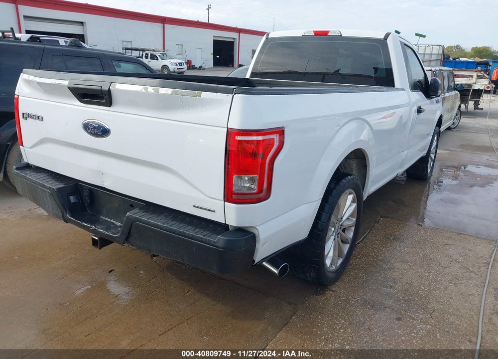 2017 FORD F-150 XL VIN: 1FTMF1CP4HKE13831