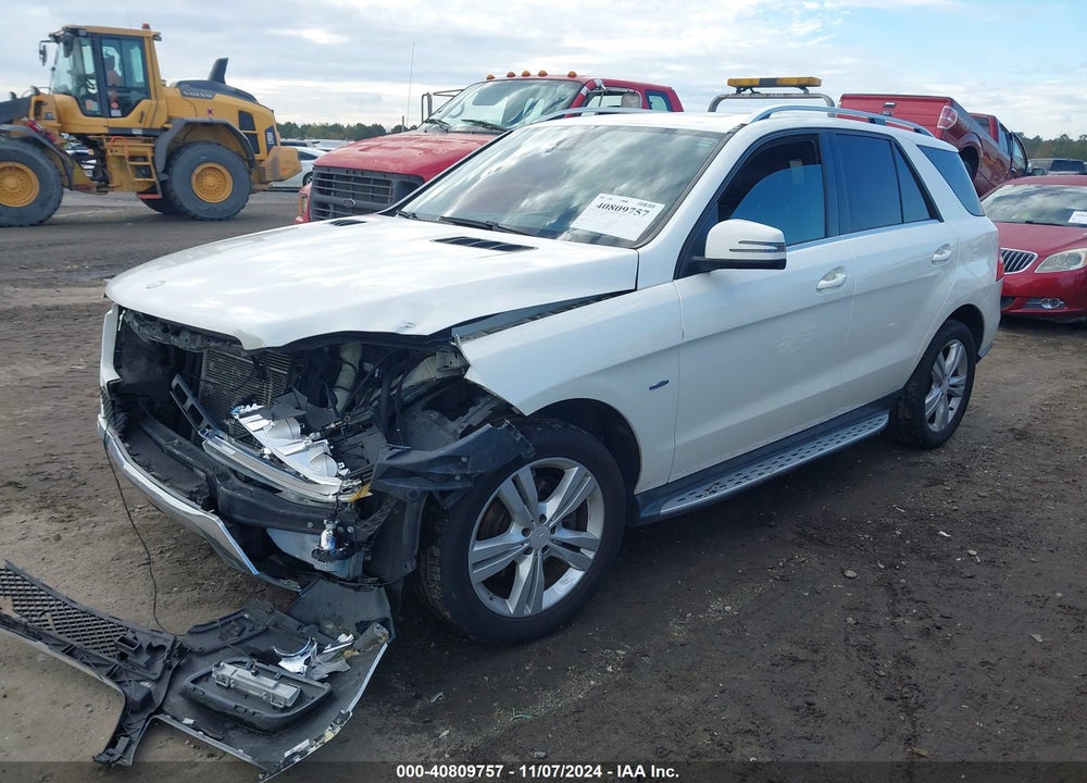 2012 MERCEDES-BENZ ML 350 4MATIC VIN: 4JGDA5HB1CA032290