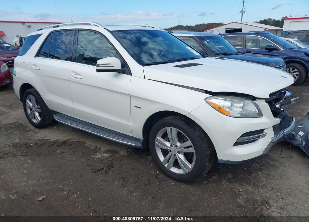 2012 MERCEDES-BENZ ML 350 4MATIC VIN: 4JGDA5HB1CA032290