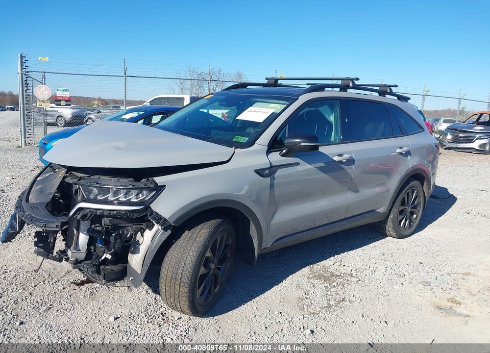2022 KIA SORENTO X-LINE EX VIN: 5XYRHDLF8NG103756