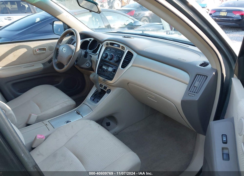 2007 TOYOTA HIGHLANDER V6 VIN: JTEEP21A570231647