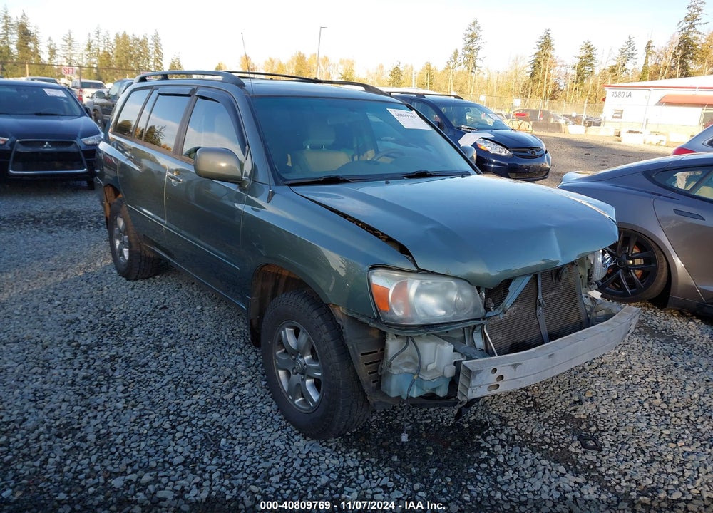 2007 TOYOTA HIGHLANDER V6 VIN: JTEEP21A570231647