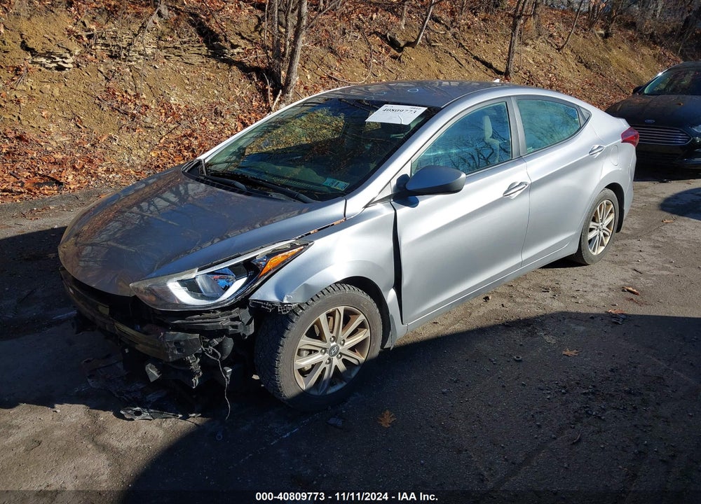 2016 HYUNDAI ELANTRA SE VIN: 5NPDH4AE3GH712219