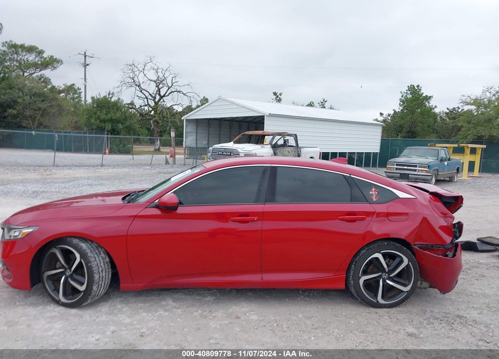 2018 HONDA ACCORD SPORT VIN: 1HGCV1F32JA174462
