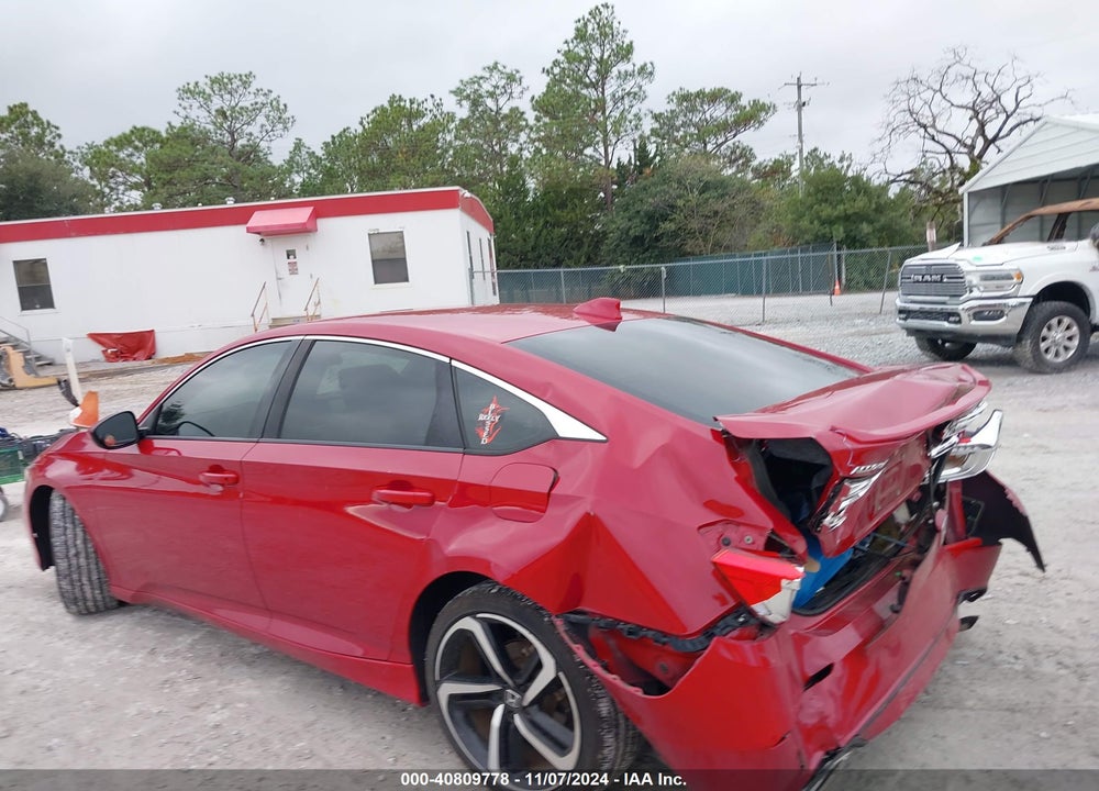 2018 HONDA ACCORD SPORT VIN: 1HGCV1F32JA174462