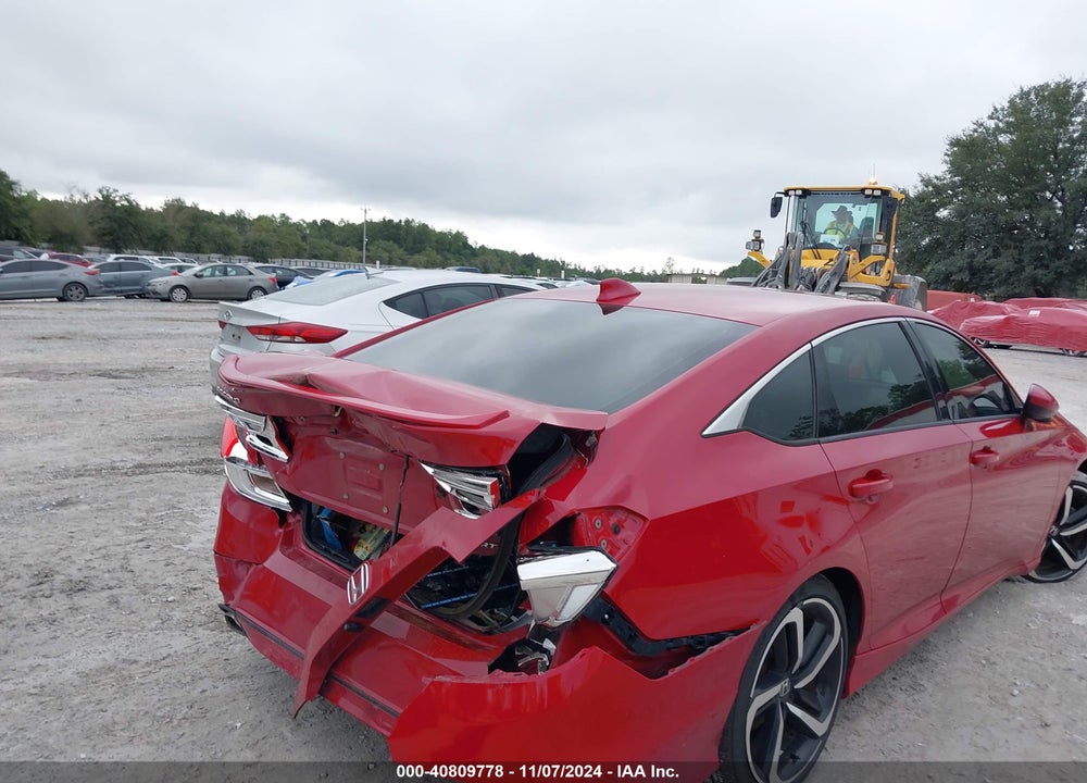 2018 HONDA ACCORD SPORT VIN: 1HGCV1F32JA174462