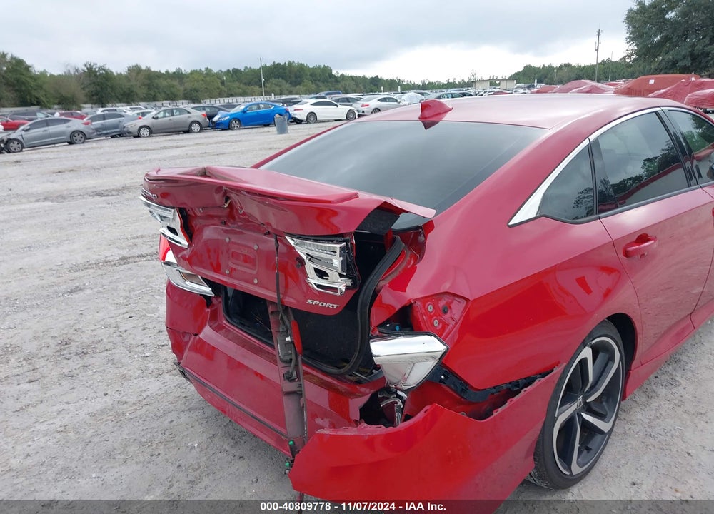2018 HONDA ACCORD SPORT VIN: 1HGCV1F32JA174462