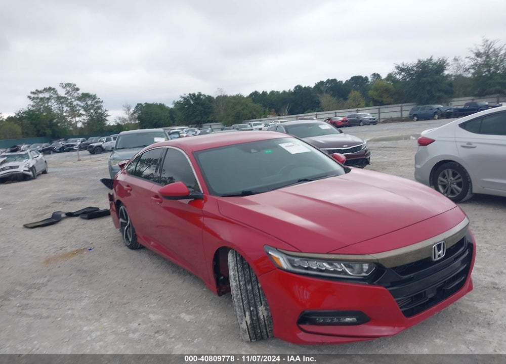 2018 HONDA ACCORD SPORT VIN: 1HGCV1F32JA174462