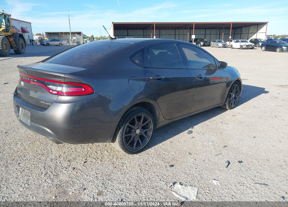 2016 DODGE DART VIN: 1C3CDFBB6GD531505