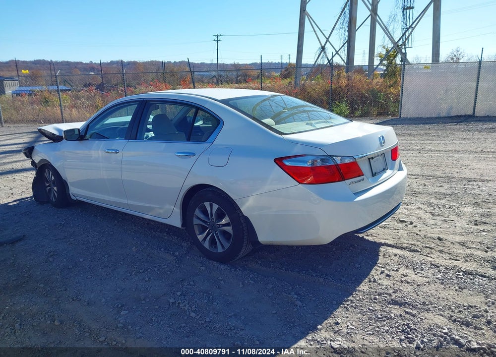 2013 HONDA ACCORD LX VIN: 1HGCR2F3XDA129011