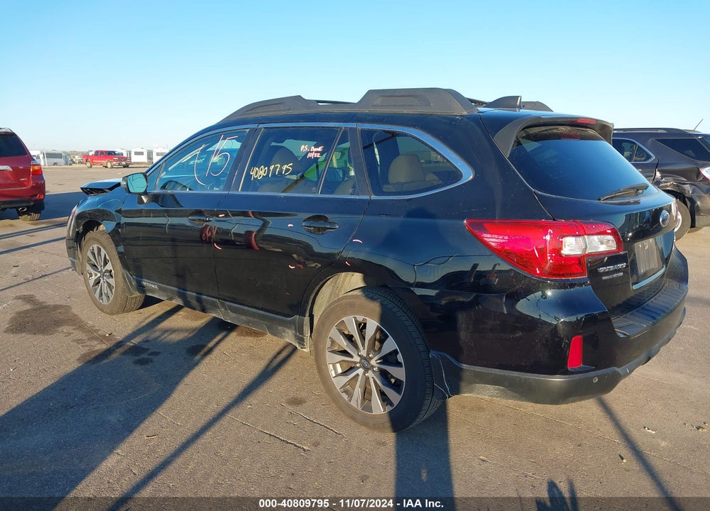 2017 SUBARU OUTBACK 2.5I LIMITED VIN: 4S4BSANCXH3228542