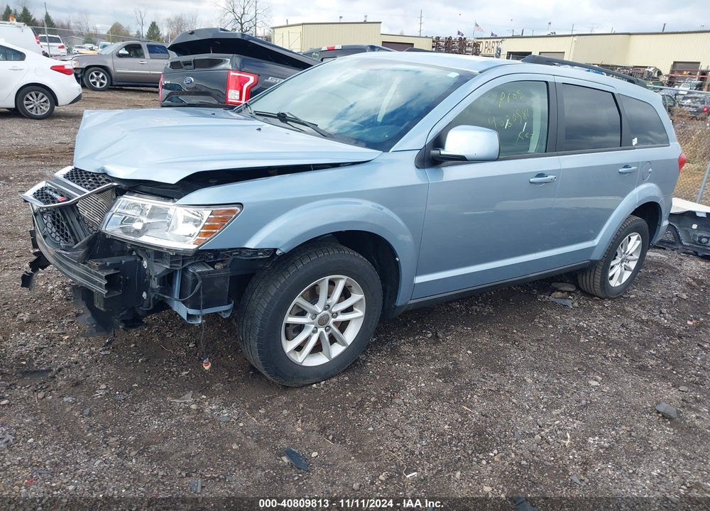 2013 DODGE JOURNEY SXT VIN: 3C4PDCBG6DT649745