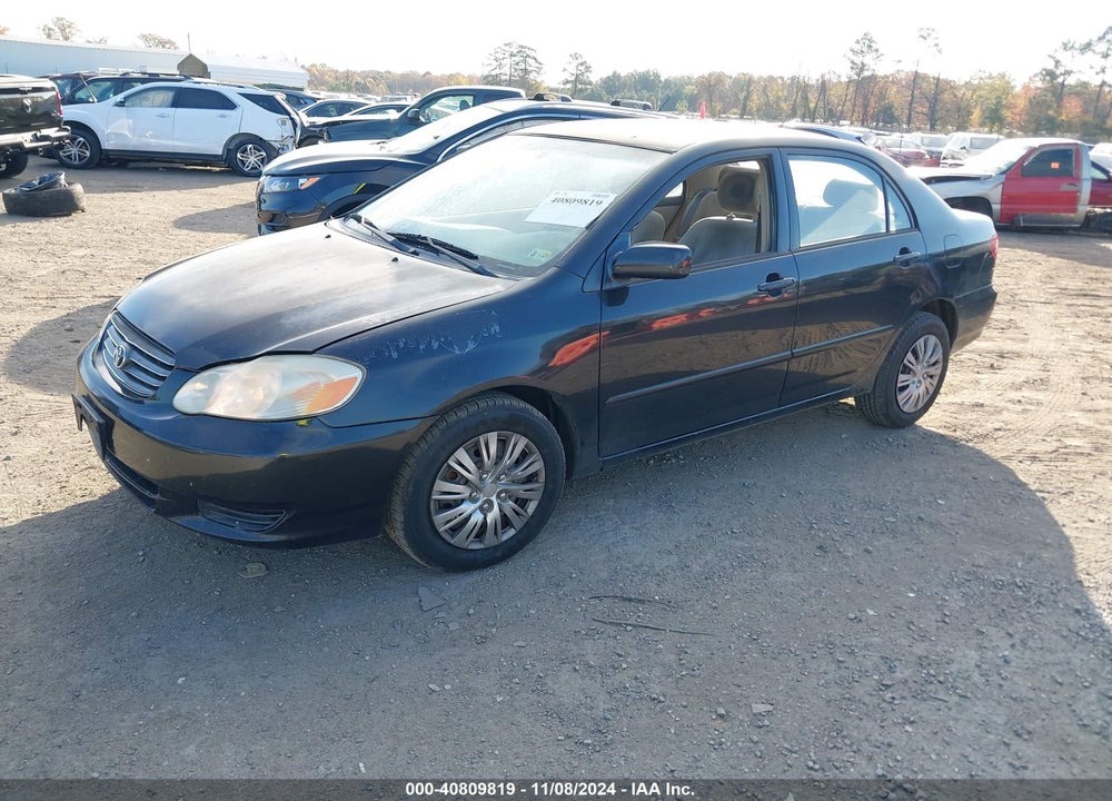 2003 TOYOTA COROLLA LE VIN: JTDBR32E432006790