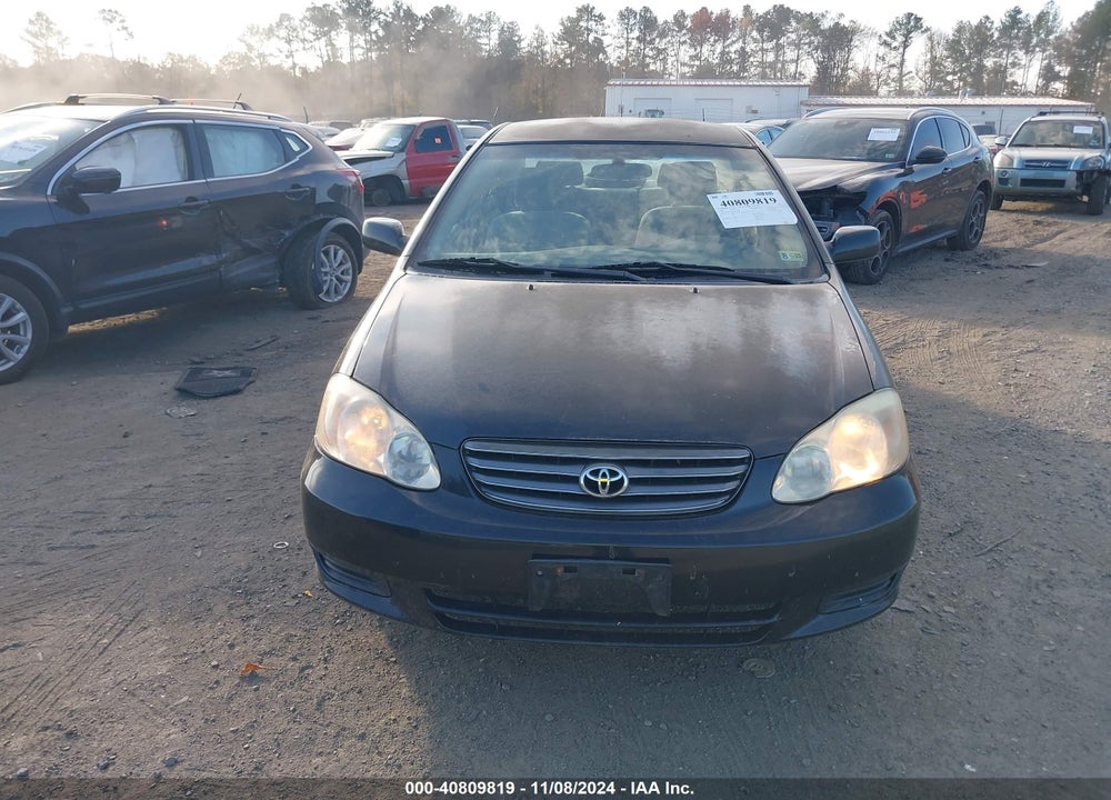 2003 TOYOTA COROLLA LE VIN: JTDBR32E432006790