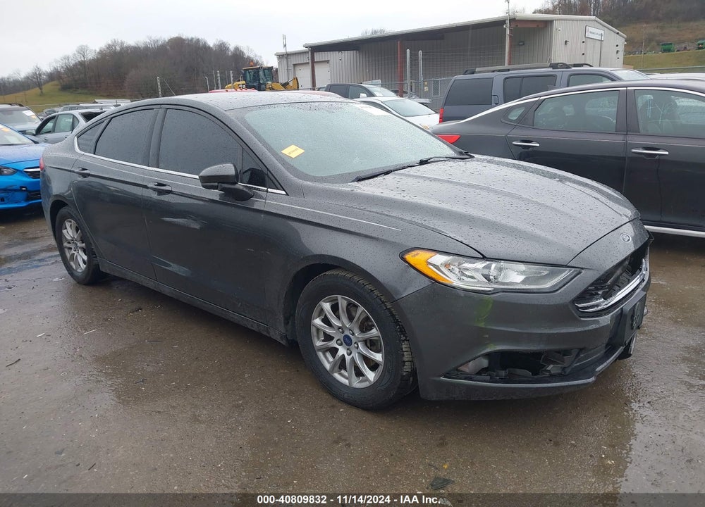 2017 FORD FUSION S VIN: 3FA6P0G73HR364794
