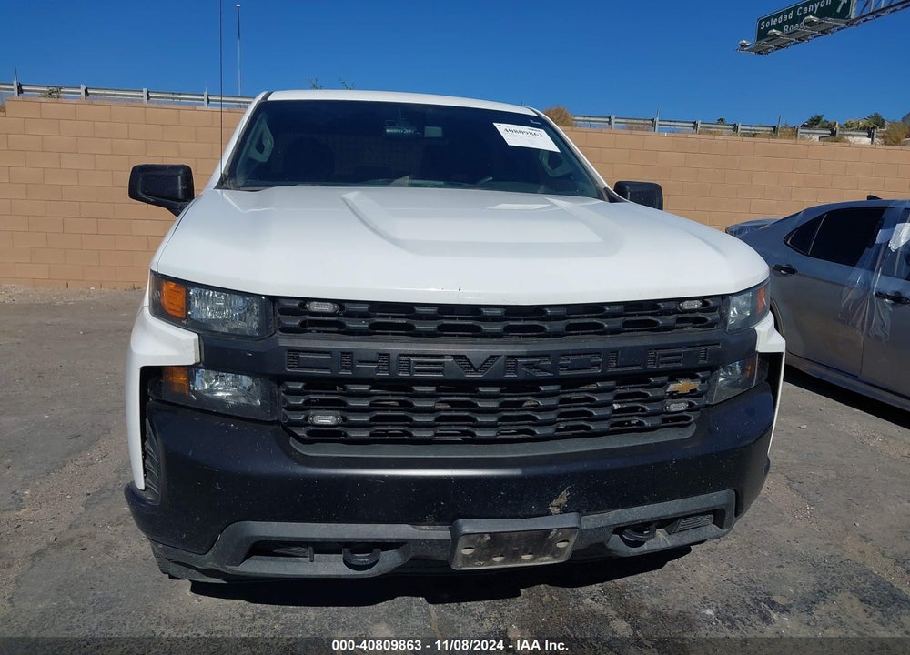 2019 CHEVROLET SILVERADO 1500 WORK TRUCK VIN: 1GCPYAEH6KZ291453