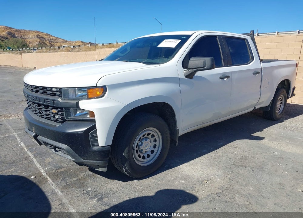 2019 CHEVROLET SILVERADO 1500 WORK TRUCK VIN: 1GCPYAEH6KZ291453