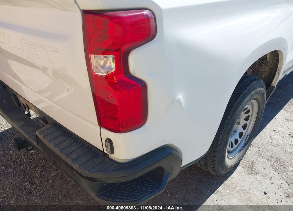 2019 CHEVROLET SILVERADO 1500 WORK TRUCK VIN: 1GCPYAEH6KZ291453