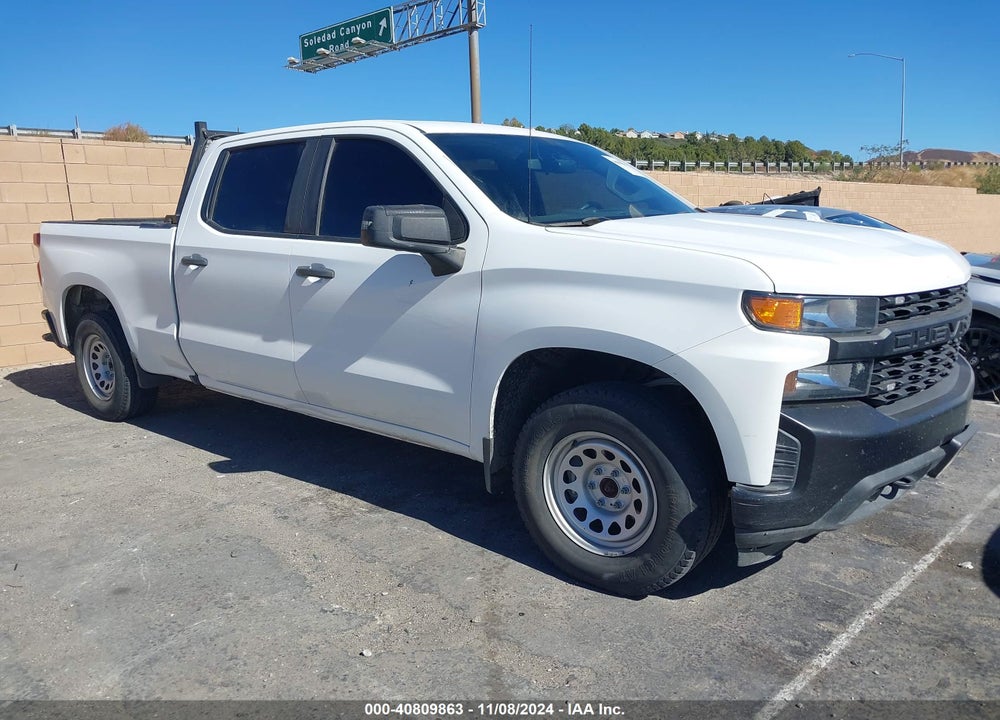 2019 CHEVROLET SILVERADO 1500 WORK TRUCK VIN: 1GCPYAEH6KZ291453