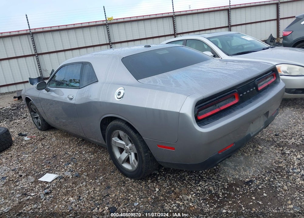 2015 DODGE CHALLENGER SXT VIN: 2C3CDZAG8FH715831