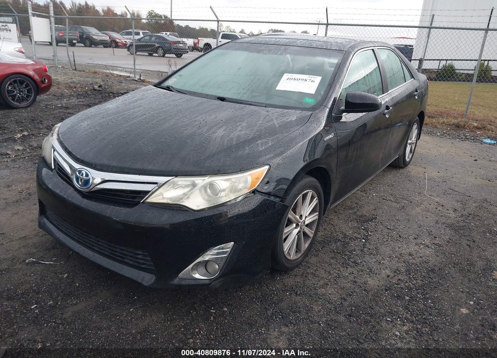 2012 TOYOTA CAMRY HYBRID XLE VIN: 4T1BD1FK4CU020112
